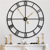 LEIKE 40 Inch Extra Large Modern Wall Clock Oversi