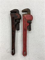 Pair 14” Grooves Pipewrenches