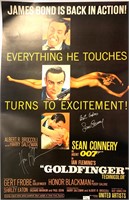 Autograph 007 Goldfinger Poster