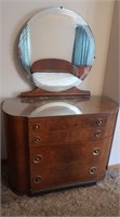Vintage Veneer Dresser-TriBond Furniture-