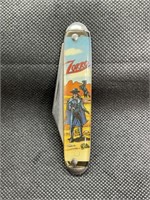 ZORRO USA NOVELTY KNIFE CO. FOLDING POCKET KNIFE