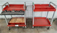 2 Rolling Tool Carts