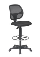 Office Star Deluxe Mesh Back Drafting Chair with