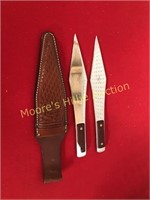 Case Throwing Knives w/Sheath - One Handle