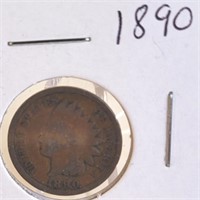 1890 Indian Head Penny