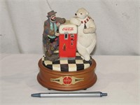 Coca Cola Musical Figurine