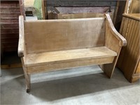 42 Inch Church Pew Bench PU ONLY