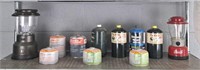 Lot Of Lanterns And Camping Fuel