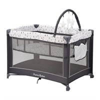 Pamo Babe Portable Playard, with Padded Mat