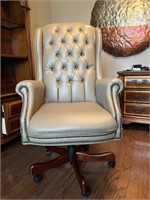 Large High Back Leather Office Chair
