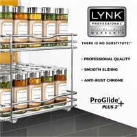 $60  Lynk Professional 10.3W x 8.5H 2-Tier Spice R