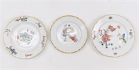 PORCELAIN PLATE GROUPING