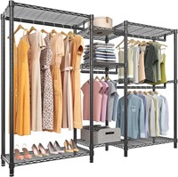 VIPEK Garment Rack  74.4L x 17.7W x 76.8H