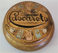 Antique 1890's Cascarets Laxative Candy Container