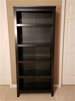 Tall Black Bookcase