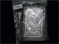 1 oz .999 Fine Silver bar