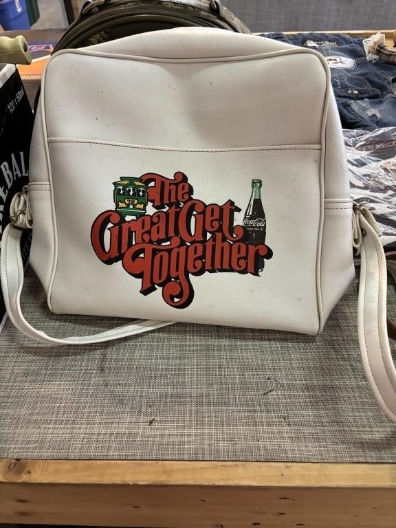 Coca Cola the great get together purse