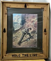 "Holding The Line" Print