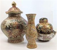 Asian Ornate Vases