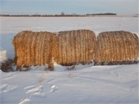 115 - Round straw bales, baled in 2014 and 2015,