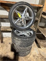 (4) Dunlop Tires/Rims