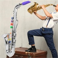 Saxophone Toy for Children Decoration Enthusiast A