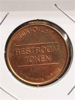 Restroom token