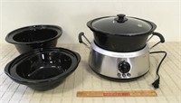 HAMILTON BEACH 3 IN 1 SLOW COOKER