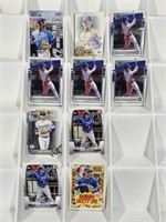 Lot of 10 Mike Witt Jr. Royals Baseball Cards Mos-