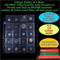 Unique Father & 2 Sons US ONLY Collection,The kids