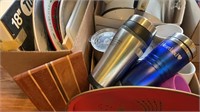 Cutting Boards, Travel Mugs, Pans