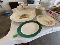 Homer Laughlin Dishes, Turkey platter