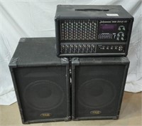 Johnson Sound Display 8R Powered Mixer and