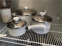 REVERE WARE COOKING POTS