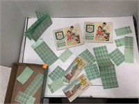 Green Stamps Quick Saver Books & Stamps
