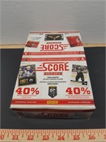Opened Box of 2013-14 Score Hockey Cards