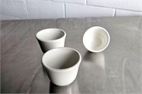 APPROX. 99 SMALL WHITE PORCELAIN CUPS