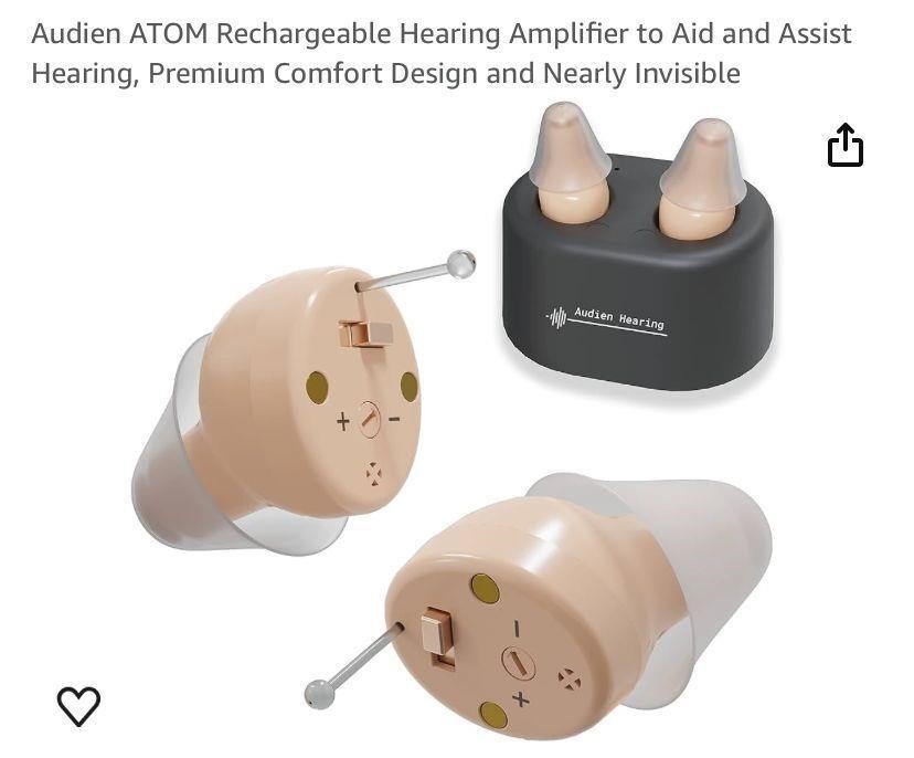 Audien ATOM Rechargeable Hearing