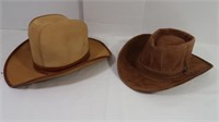 2 Hats-Both Henschel-One Size S, One Size M