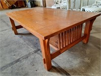 Mission Oak style coffee table