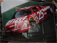 Nascar Budweiser Kenny Schrader Banner 48"x57"