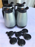 Coffee Carafe Insulated Set of 4
