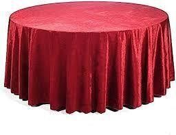 RED TABLECLOTH 45X56"