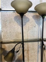 Standing Floor Lamp With Glass Bulb Covers