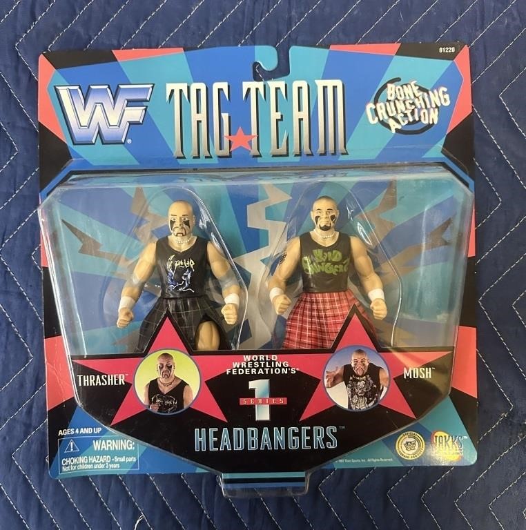 WRESTLING FIGURES AND MEMORABILIA AUCTION