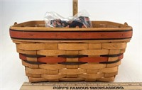 Longaberger Boo basket with Liner and Protector