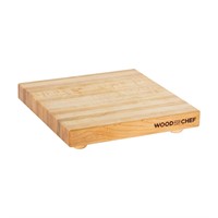 WoodForChef Hardwood Butcher Block with Feet - Har