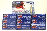 10 Boxes of Federal American Eagle 5.56x45mm.