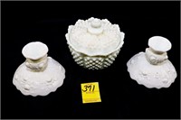 Fenton Candy Box or Butter Box #3802 1974-78 and