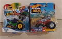 Two Hot Wheels Monster Trucks Incl. Bigfoot